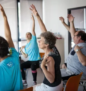 Activité physique ESSMS, mobilité haut du corps