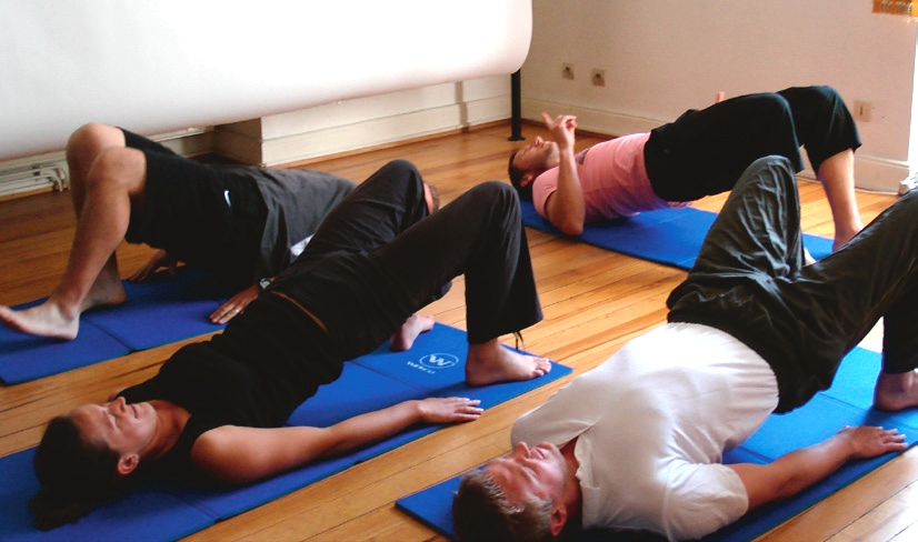 Mobilité sur tapis d'adulte actif