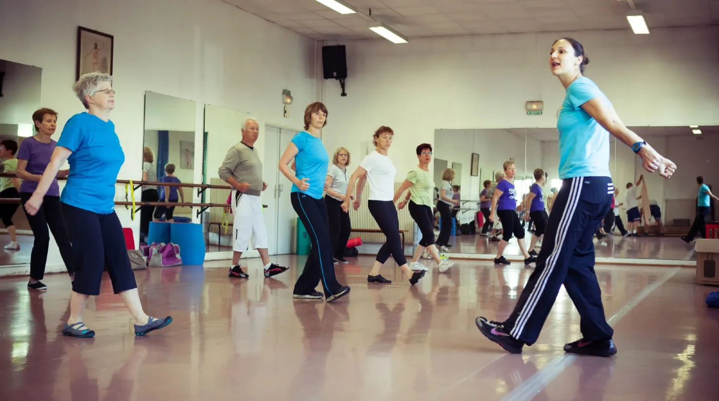 Cours collectifs d'activité physique