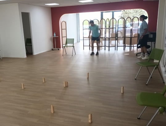 Activité agilité Molky à ma Salle Vitalité à Mulhouse