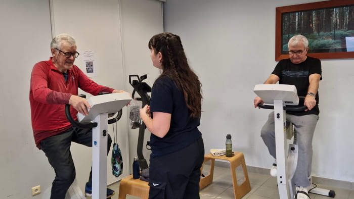 exercice physique à ma Salle Santé