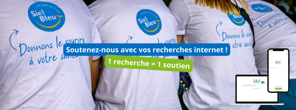 Soutenez-nous avec vos recherches internet ! 1 recherche = 1 soutien