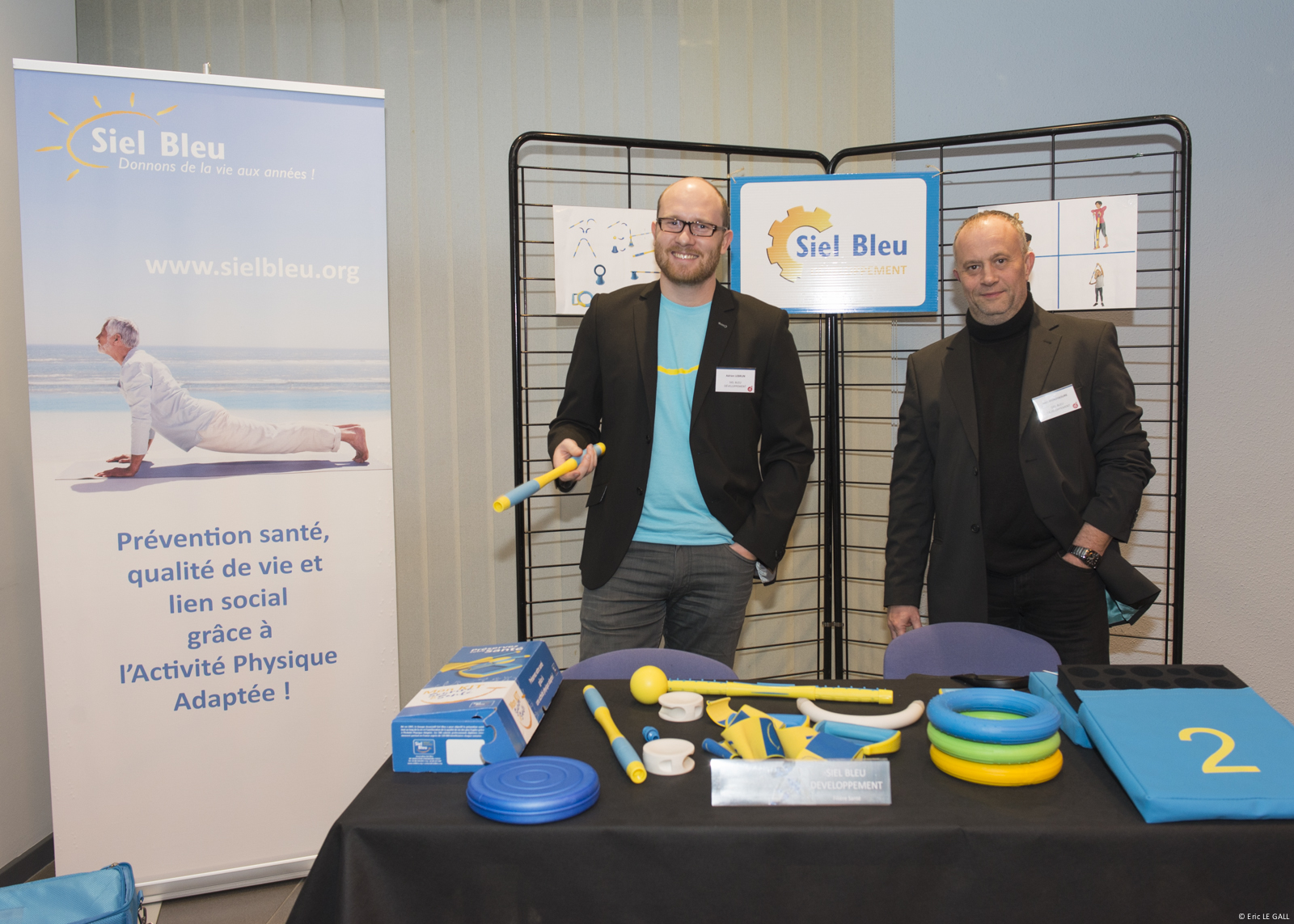 Stand Siel Bleu équipement